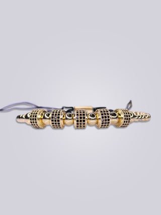 Four Soldiers Golden Bracelet - Nolaj Blu