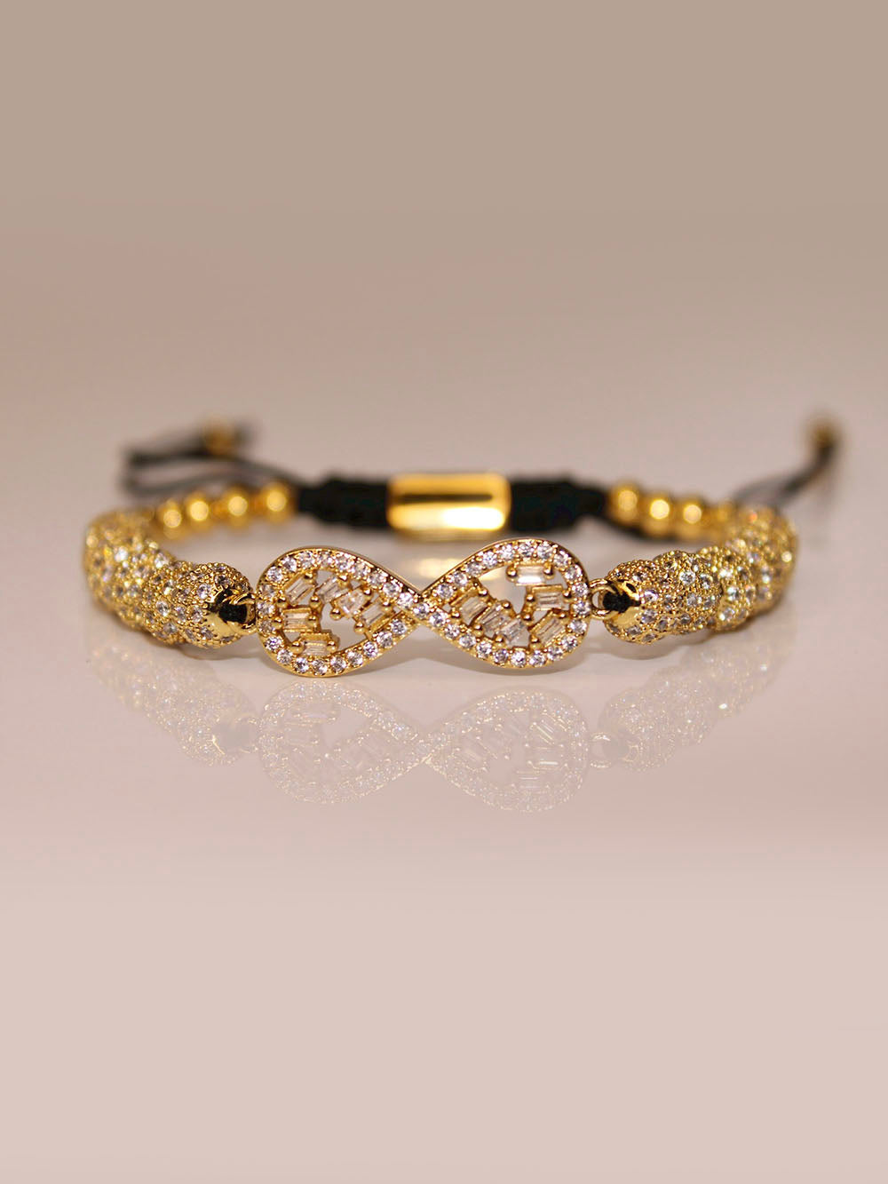 Infinity Bracelet - Gold - Nolaj Blu