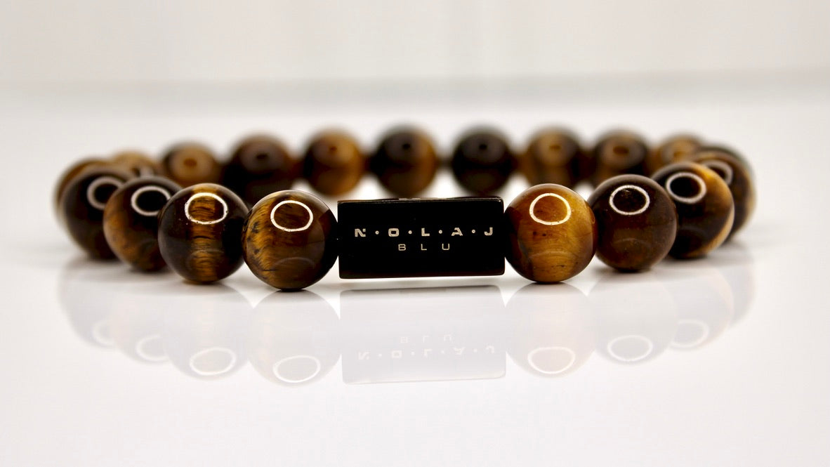 10mm Brown Tiger Eye Bracelet