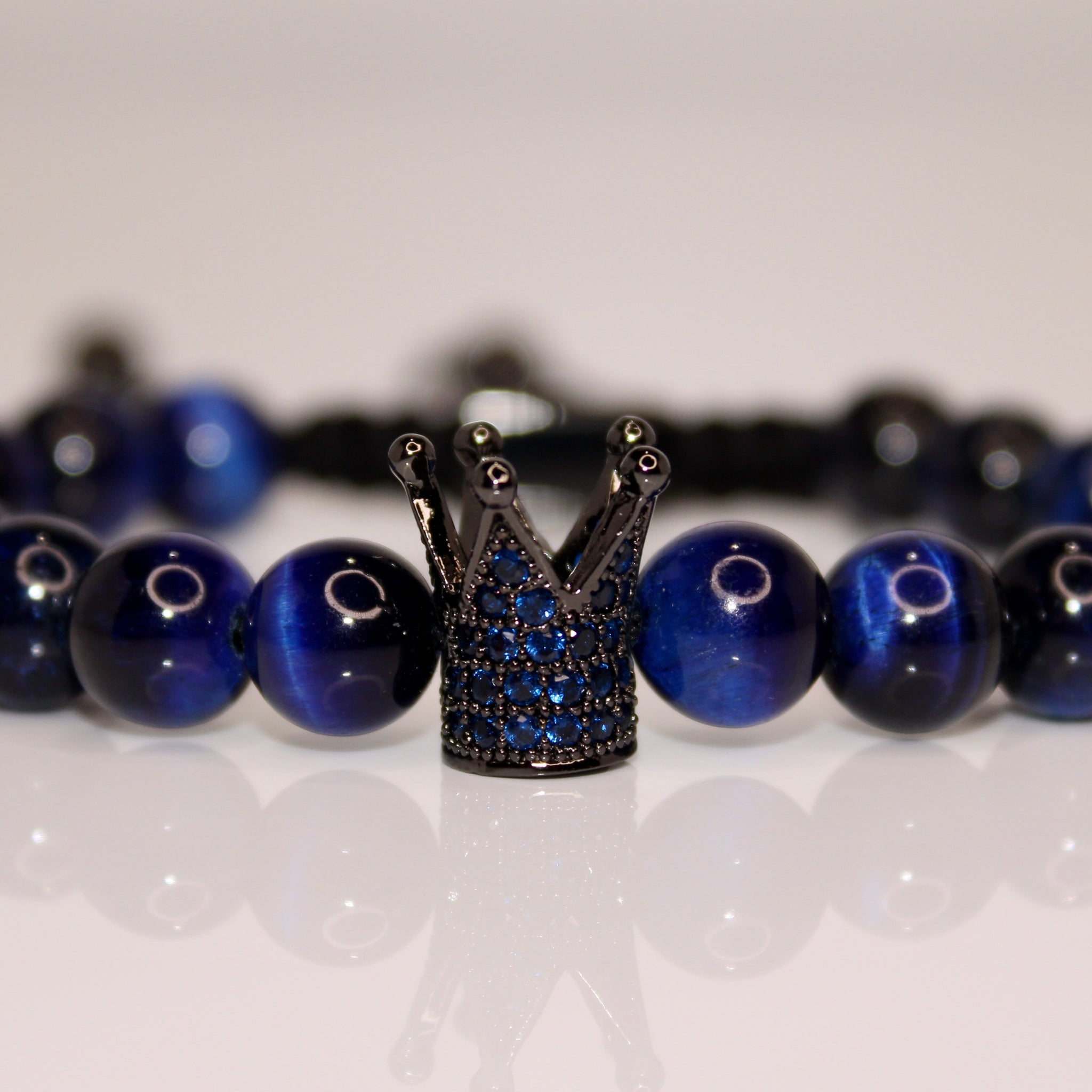 Blu Majesty Crown Bracelet