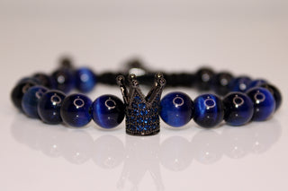Blu Majesty Crown Bracelet