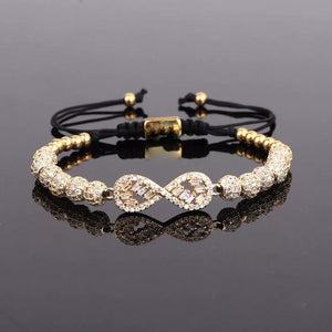 Infinity Bracelet - Gold - Nolaj Blu